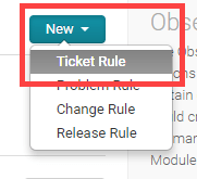 Click new ticket rule