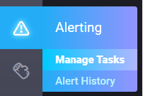 Alerting Manage Tasks