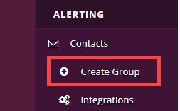 Click Create Group