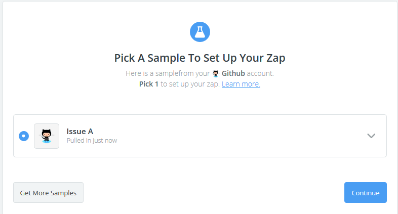 Pick a Sample (GitHub)