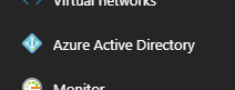 Click Azure Active Directory