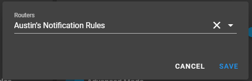 Select the Notification Rules To Use
