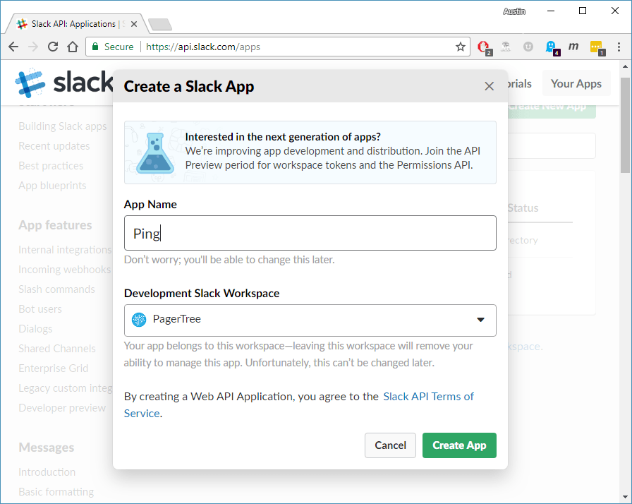 slack download keeps resetting