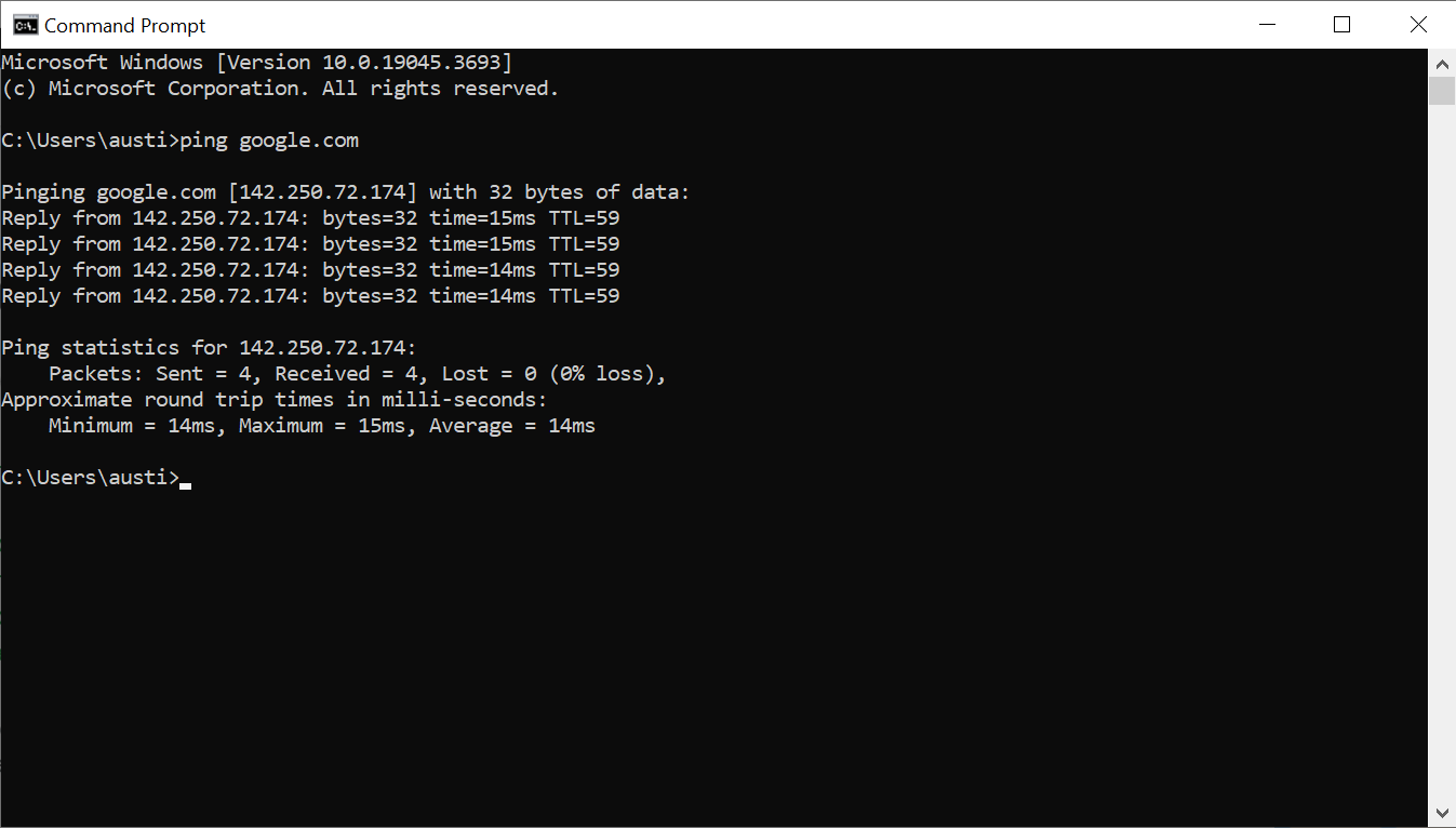 Ping Test