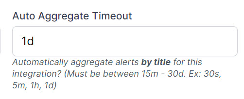 PagerTree Auto Aggregate By Title Option