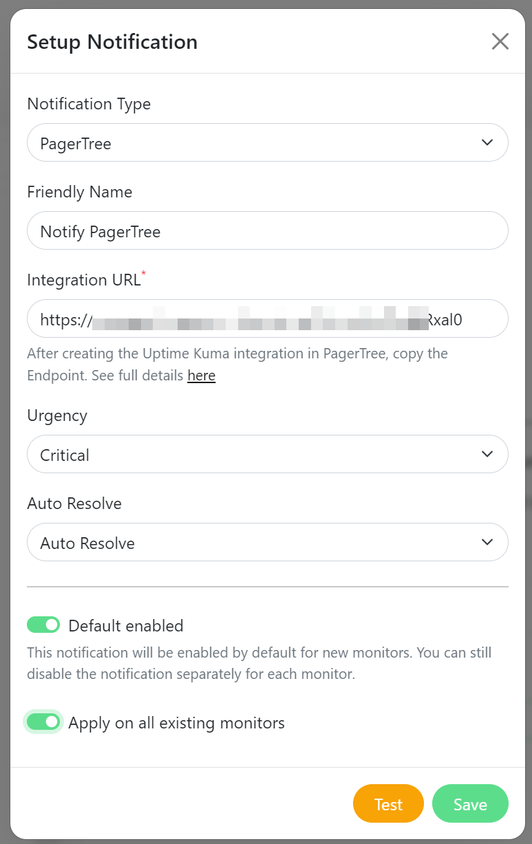 Uptime Kuma | PagerTree
